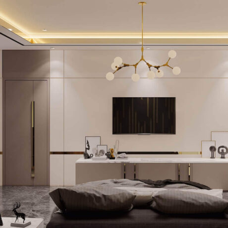 listwy ozdobne w sypialni